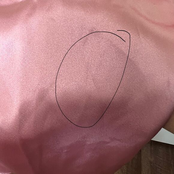 Victoria’s Secret Gold Label Vintage 90s Pink Satin Floral PJ Set Medium - Picture 13 of 16